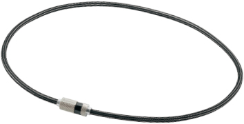 RAKUWA磁気ネックレス ローレット