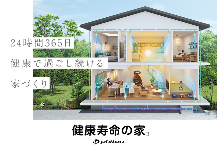 ファイテン｢健康寿命の家®｣