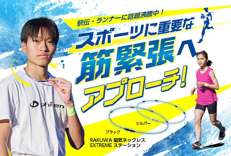 【2分割】RAKUWA磁気ネックレス EXTREME ステーション(管理医療機器)