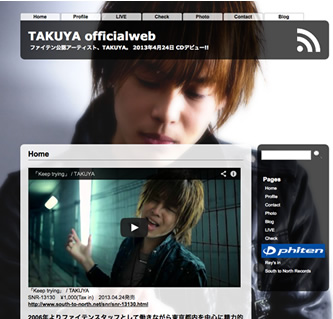 写真：「TAKUYA officialweb」