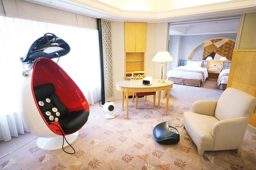 ホテルニューオータニ 幕張の一室を ファイテン健康寿命の家 Room へ 公式ニュース ファイテン株式会社 Phiten