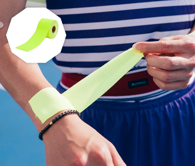 チタンテープ X30 伸縮タイプ スポーツ 使用例