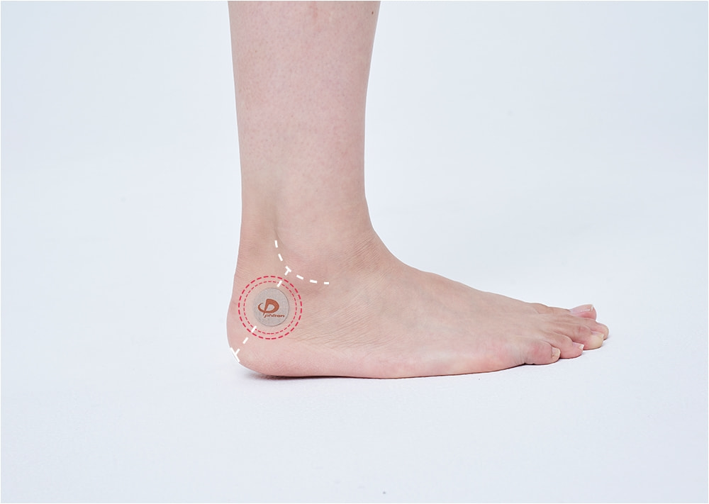 足底腱膜炎 の改善に効果的なツボの位置 ファイテン株式会社 Phiten